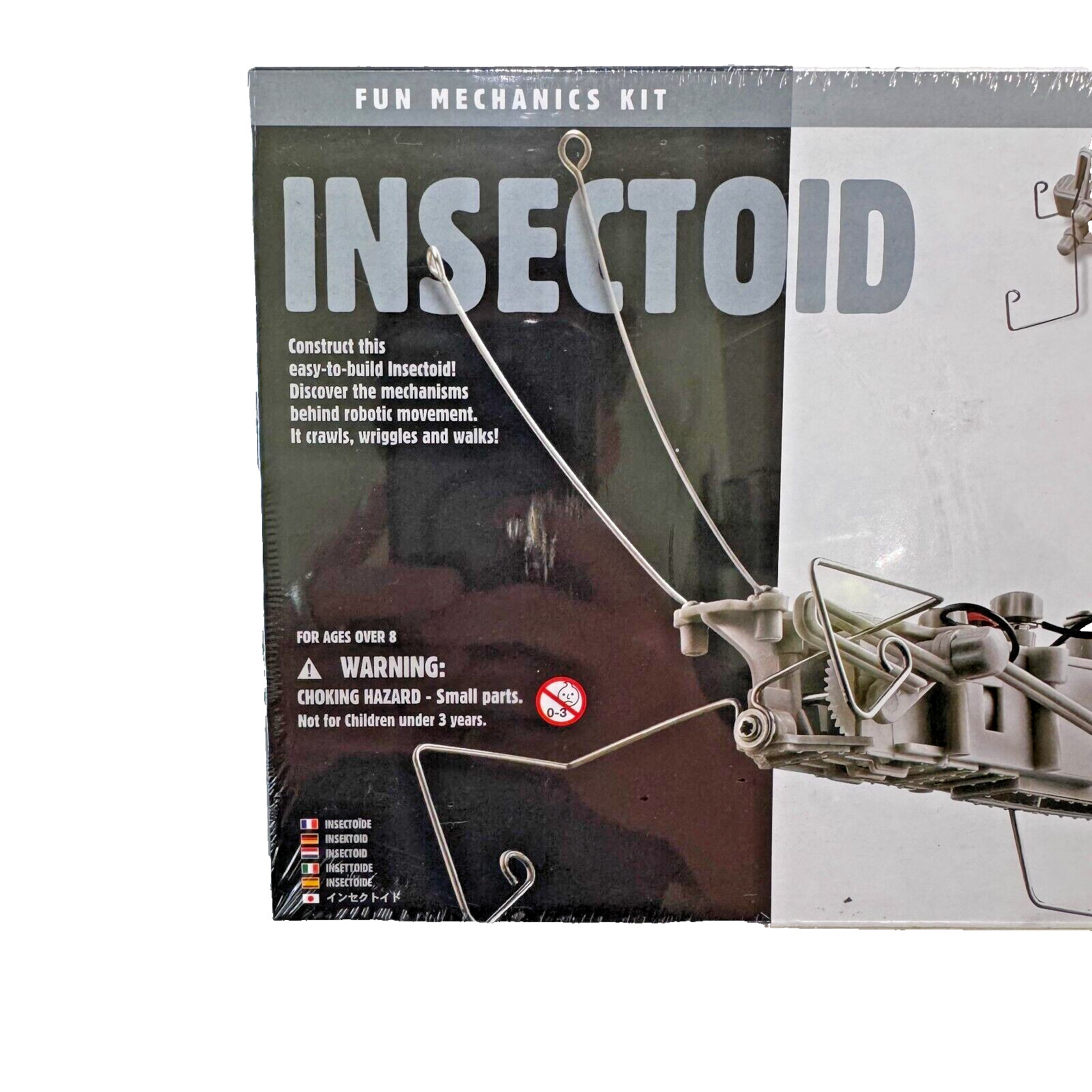 New Insectoid Robotic 4M Fun Mechanics Kit – Easy to build – 8 years & Up