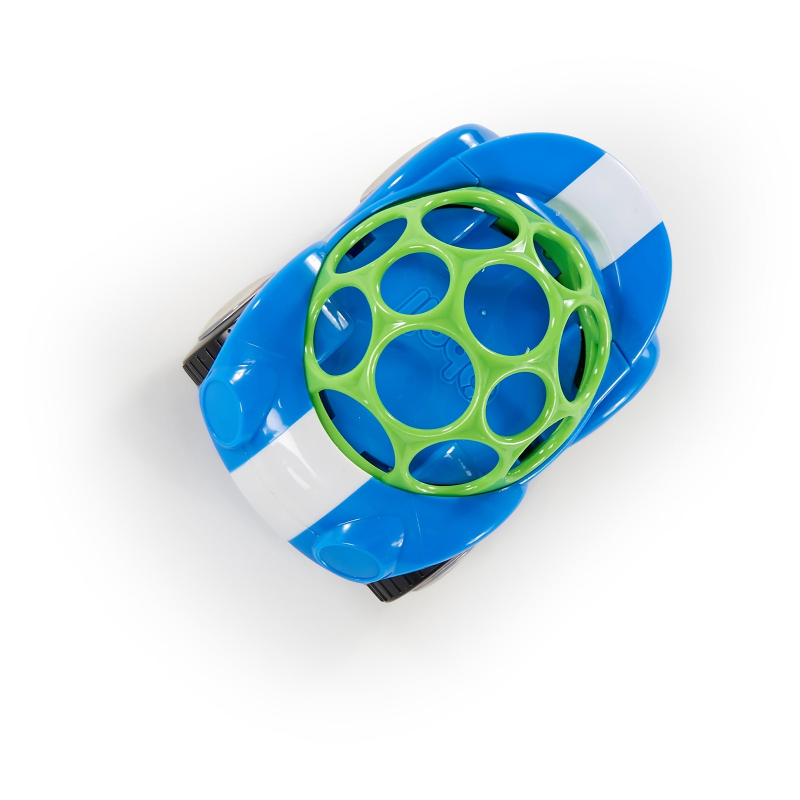 Bright Starts Oball Easy Grasp Rattle & Roll Toy 1 Count (Pack of 1), Blue
