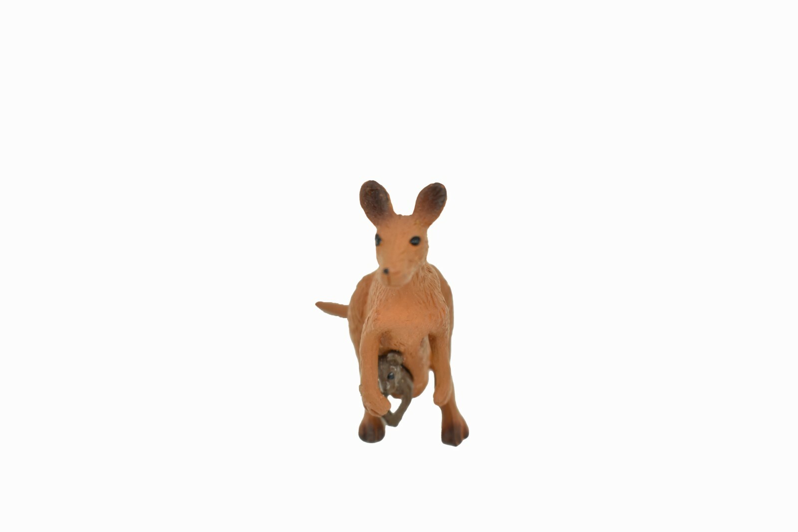 Kangaroo with Baby, Plastic Replica 2 1/2-inch long – F1757 B42