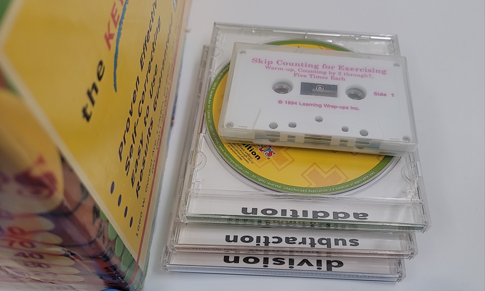 Lot Of 44 Learning Wrap Ups Math Classroom Box Set DIVISION Multiplication Fract