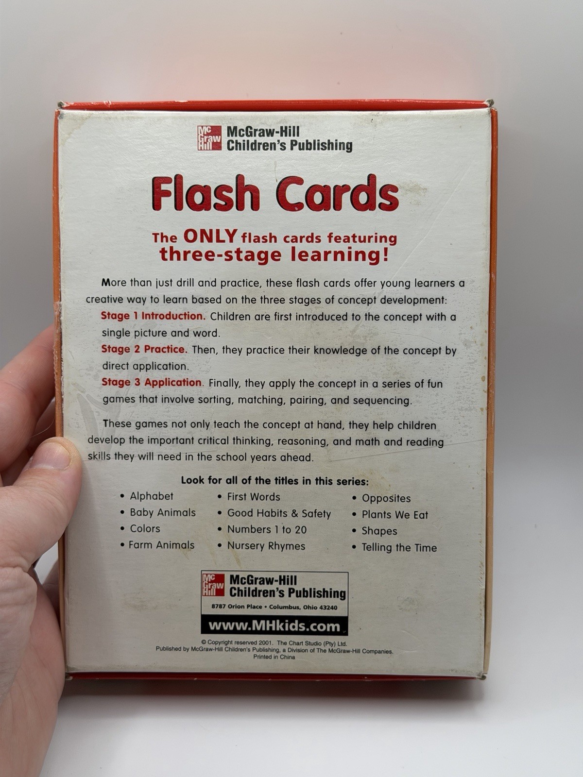 Good Habits And Safety Flash Cards By McGraw Hill Childrens Publishing
