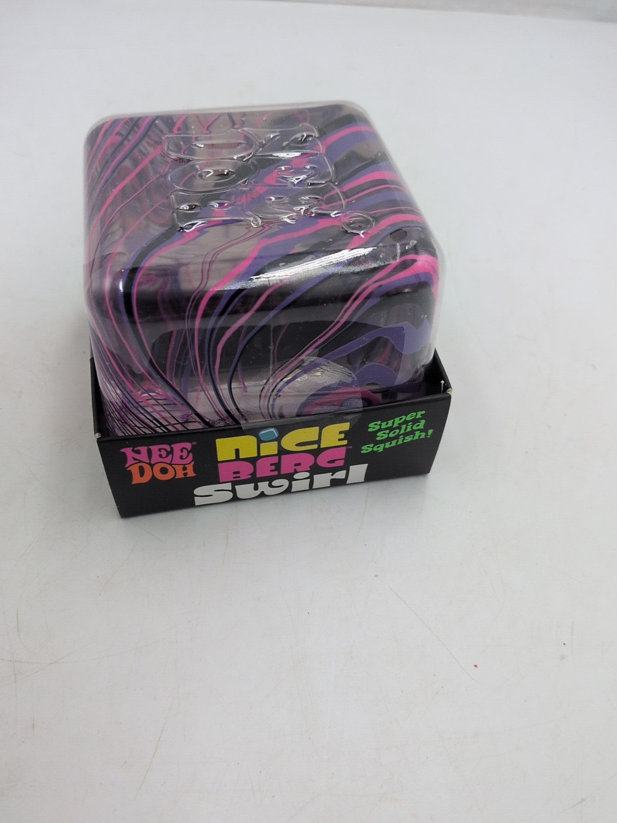 Needoh Nice Berg Swirl – Multi Color – Rare – New In Box – (Genuine Seller)