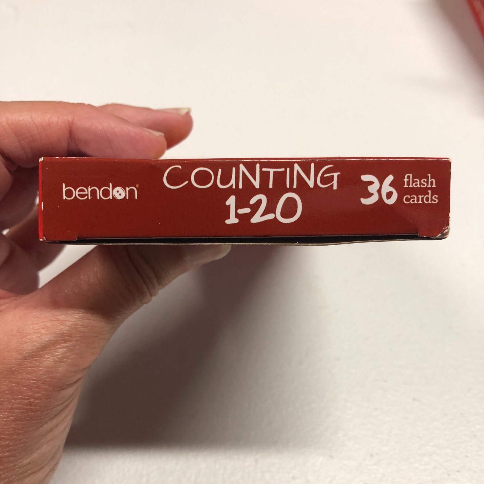Benton Counting 1-20 Pre-K Flash Cards Includes Reward Stickers New