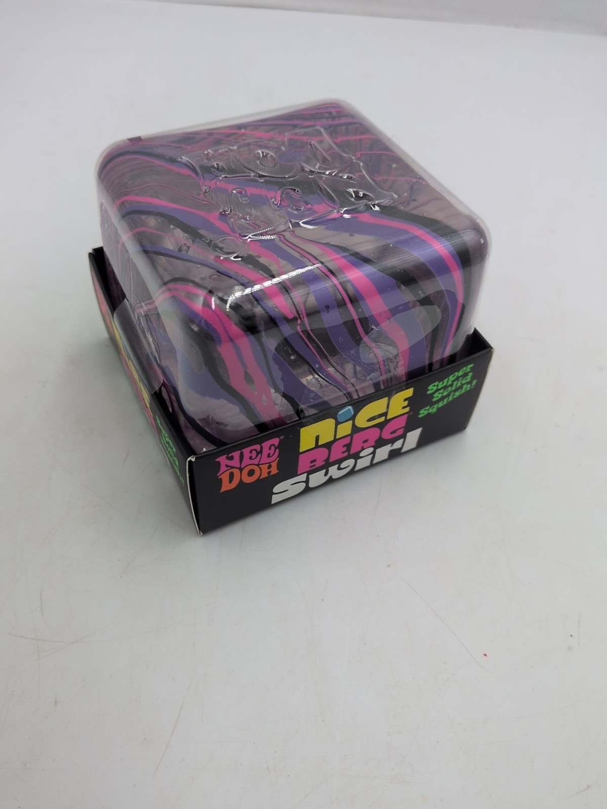 Needoh Nice Berg Swirl – Multi Color – Rare – New In Box – (Genuine Seller)