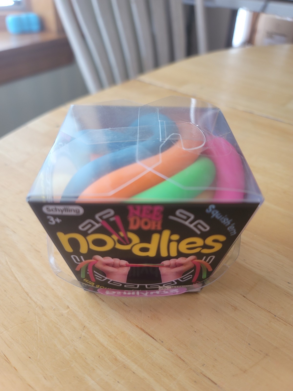 Nee Doh Schylling Noodlies Sensory Fidget Toy – 5 Colors – Authentic NeeDoh