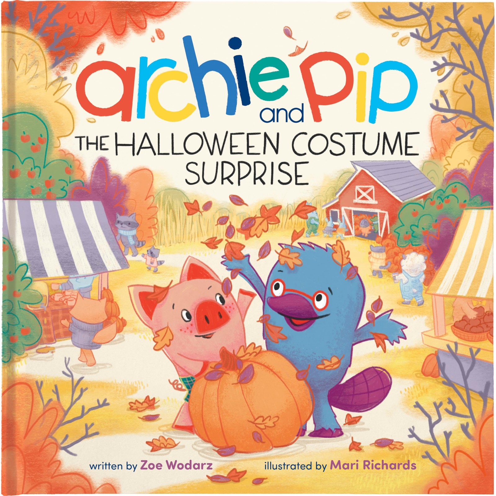 Archie and Pip’s Halloween Adventure: Fall Picture Book for Toddlers & Kids