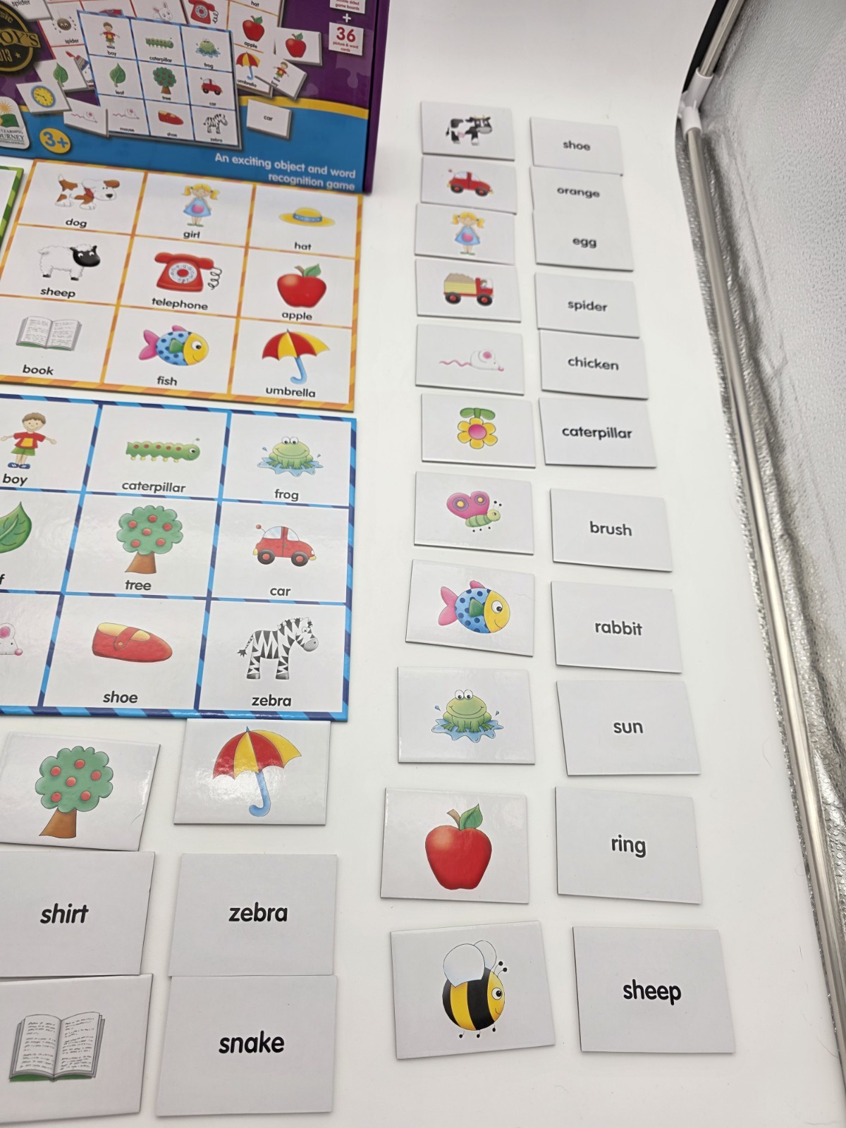 Learning Journey Match It! Picture Word Bingo ~ 20-3 Pc Puzzles Self Correcting