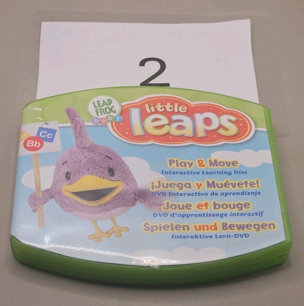 Leap Frog Baby Little Leaps Play And Move DVD Free Shipping