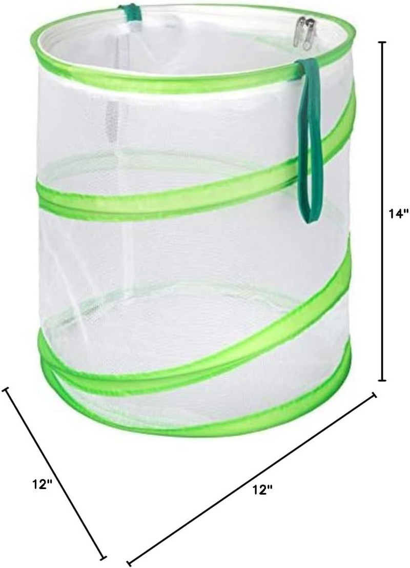 Pop-Up Insect and Butterfly Habitat Cage Terrarium – 12 X 14 Inches Tall