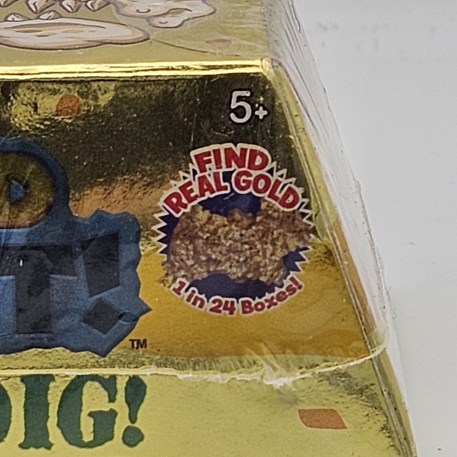 Gold Dig It! Dino Dig! Grin Studios Real Gold 1 in 24 Boxes New Sealed Set Of 2