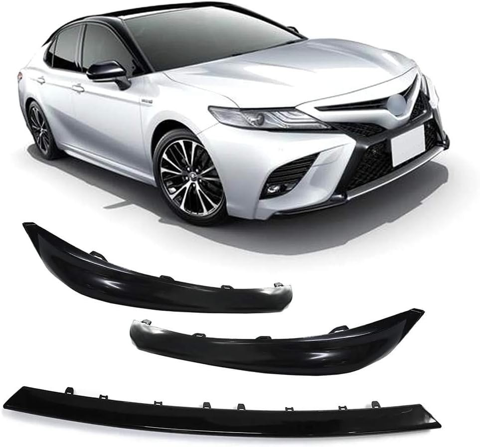 Front Bumper Lower Grille Trim Molding Fit for Toyota Camry SE XSE 2018 2019 202
