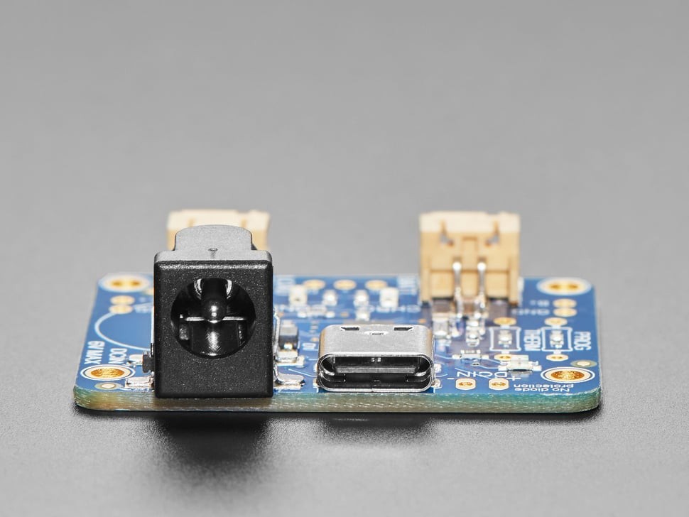[ Adafruit ADA-390 ] USB / DC / Solar Lithium Ion/Polymer charger – Rev C