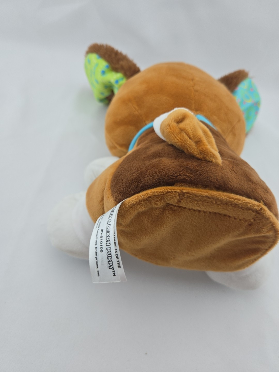 Leap Frog Speak&Learn Puppy W/Interactive Talk Back&Motion Feature WORKS (D-480)