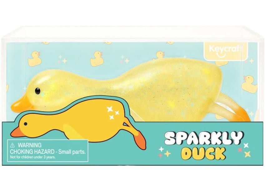 Keycraft Sparkly Squishy Duck, 2 Pack Sensory Toy