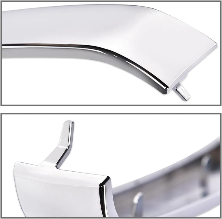 03-07 Chevy Silverado 1500 2500 3500 Grille Trim Set Left Right Pair White