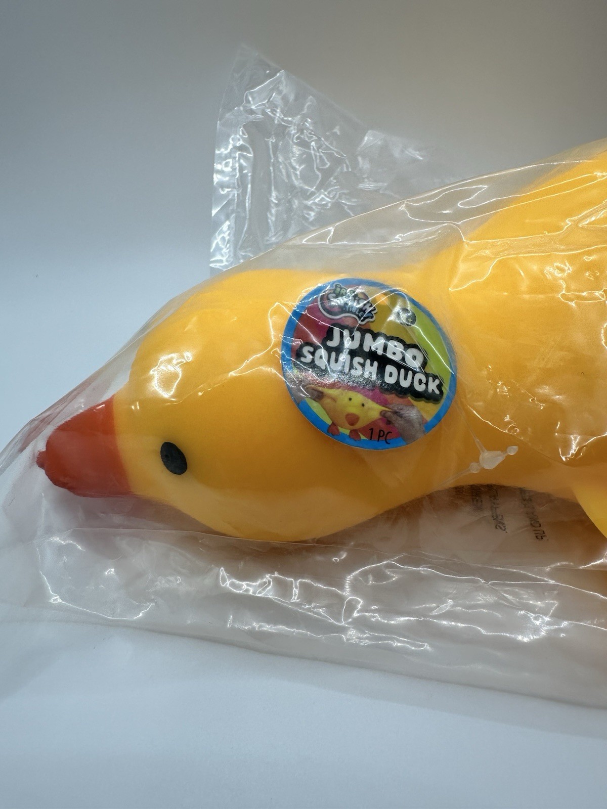 VIRAL RARE JUMBO Squishy Duck Squeeze Sensory Stress Toy JA-RU Sealed New