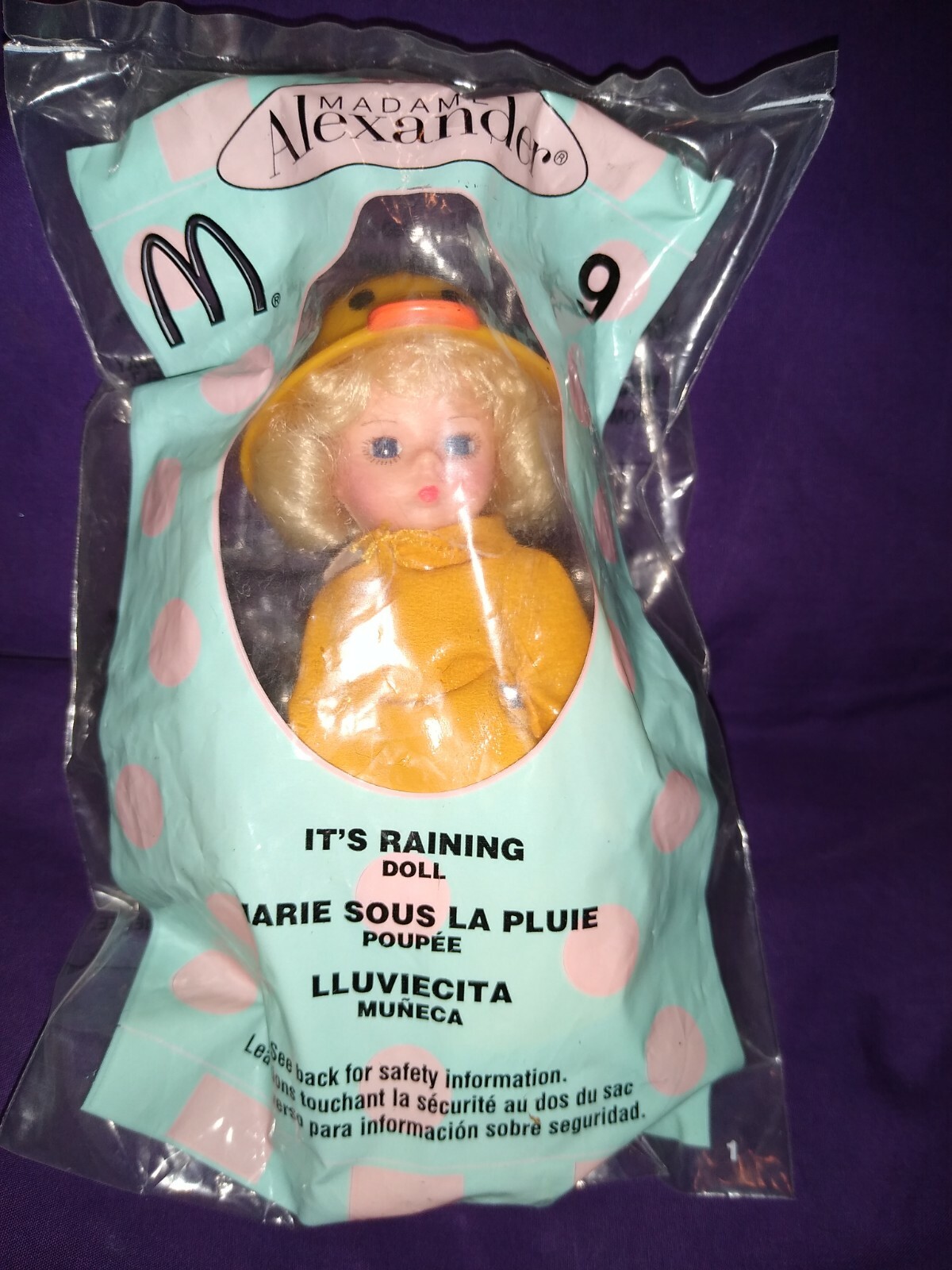 5 ea Brand NEW McDonald’s Madame Alexander “It’s Raining” Dolls for ljia36