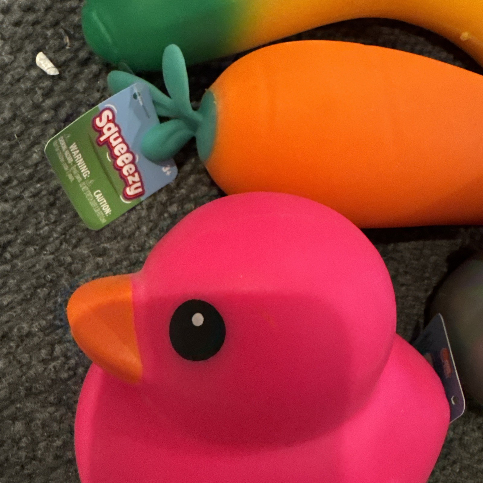 Sunny Days Squeezy Butter Jumbo Banana Carrot 2 Ducks Lot Of 5 SQUISHY BUNDLE