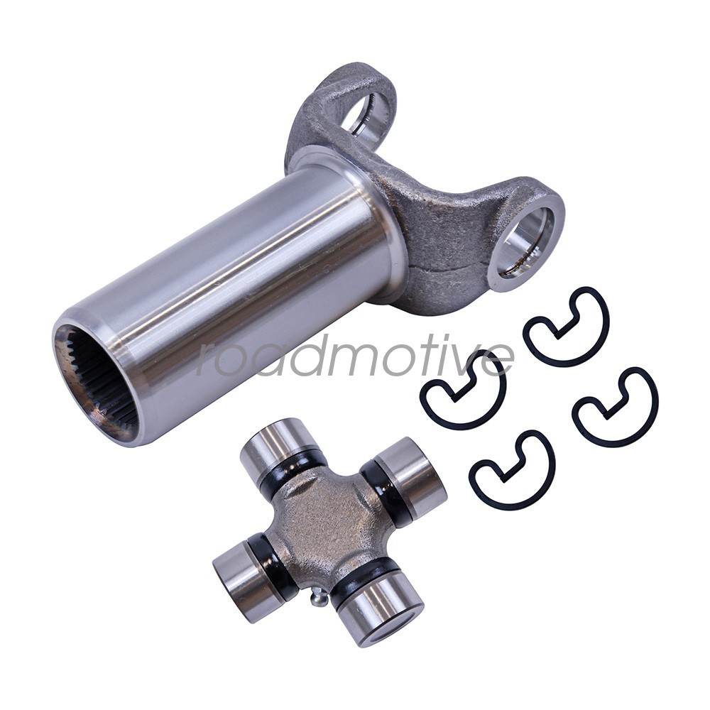 GM Turbo 400, TH400, MUNCIE 4L80E SUPER T10 TRANSMISSION YOKE + 5-153X UJ 369