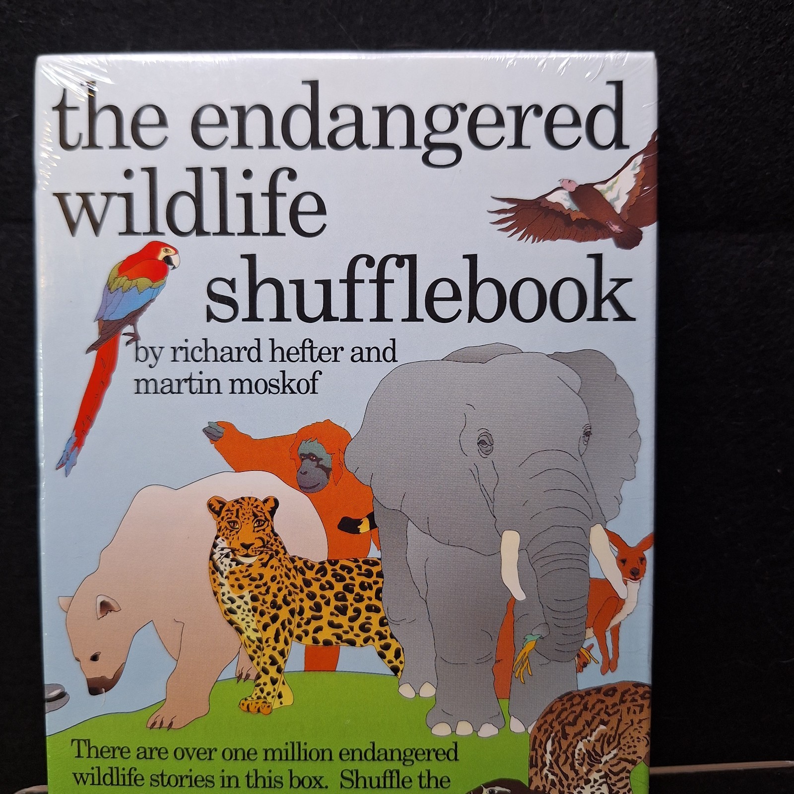 The Endangered Wildlife Shufflebook Richard Hefter 1991 Museum of Modern Art