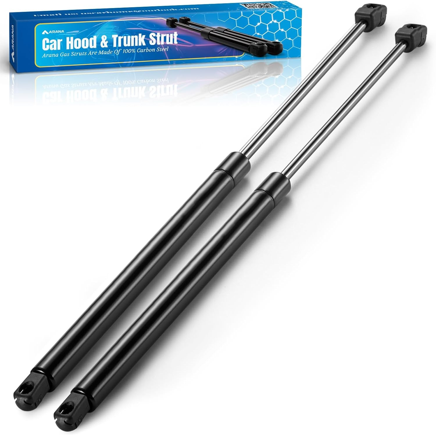 Qty(2) Hood Struts Lift Support Campatible with 2015 2016 2017 Hyundai Sonata Al