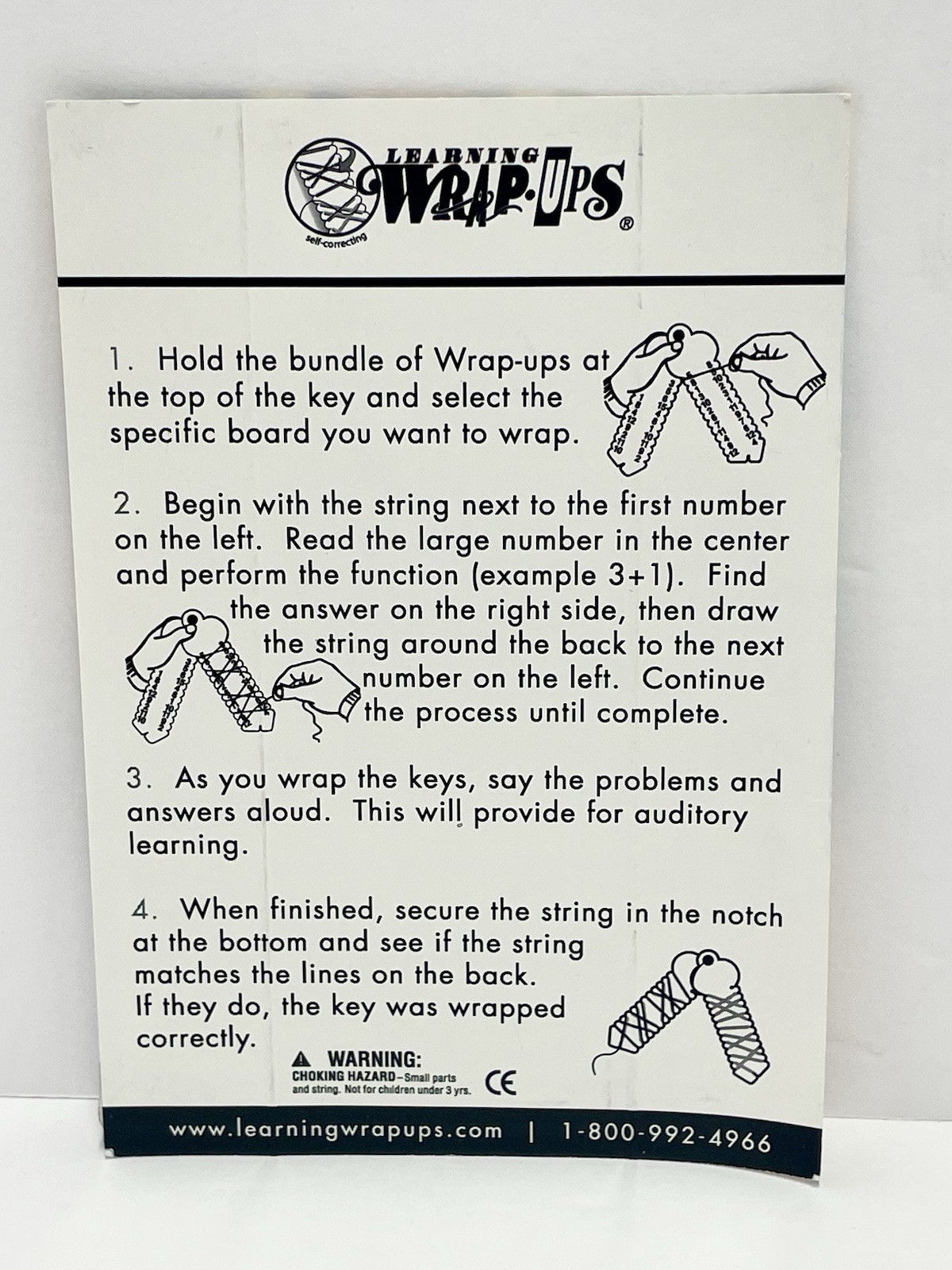 Set of 2 Learning Wrap Ups Keys – Sight Words and Basics Educational Toy