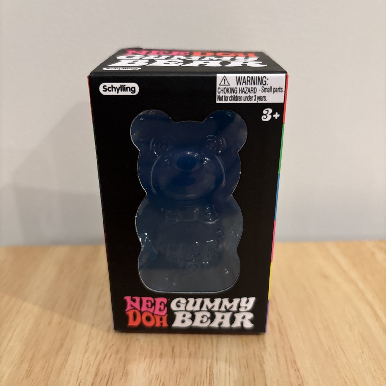 NeeDoh BLUE GUMMY BEAR – Viral Squishy Sensory Fidget Toy, BRAND NEW AUTHENTIC