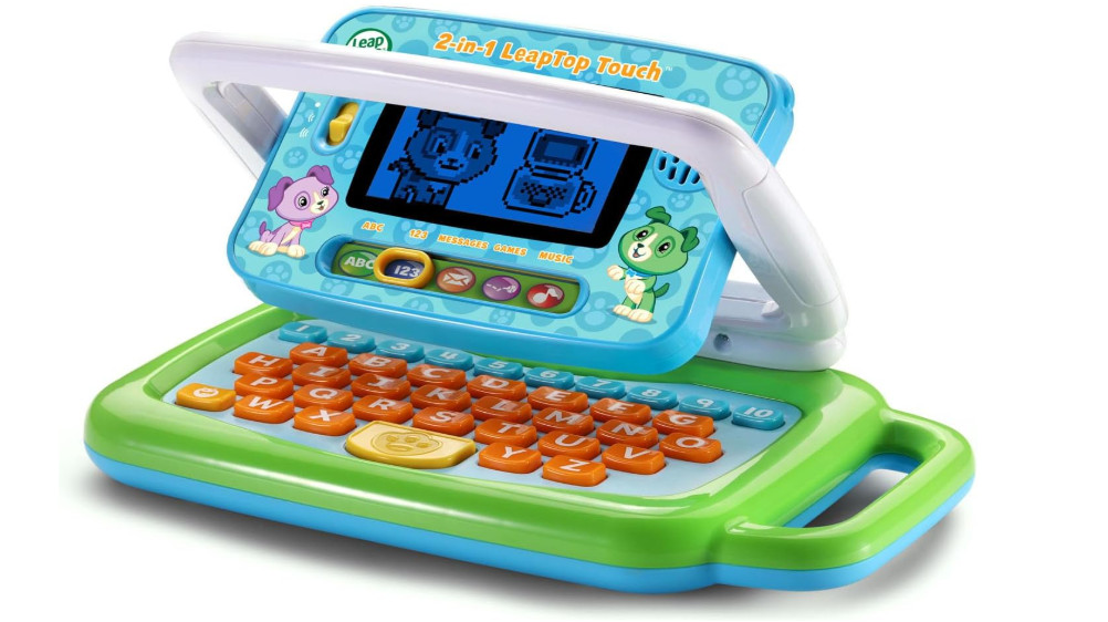 LeapFrog 2-in-1 LeapTop Touch, Green (Used)