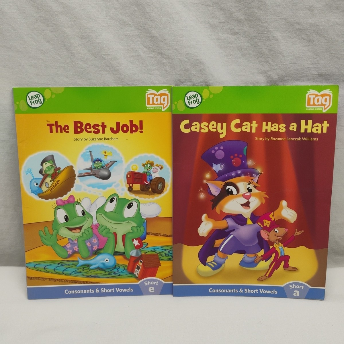 Leap Frog Tag Reader 6pc Book Lot Interactive Books Early Reading Childrens