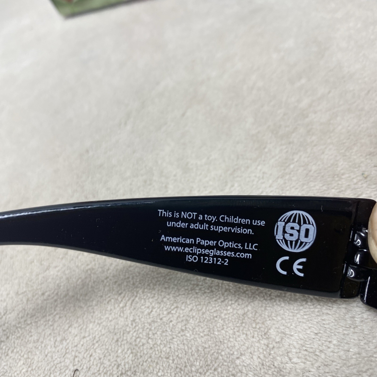 2 Pair ECLIPSER HD Safe Solar Glasses (New In Box) Safety Science Eclipse