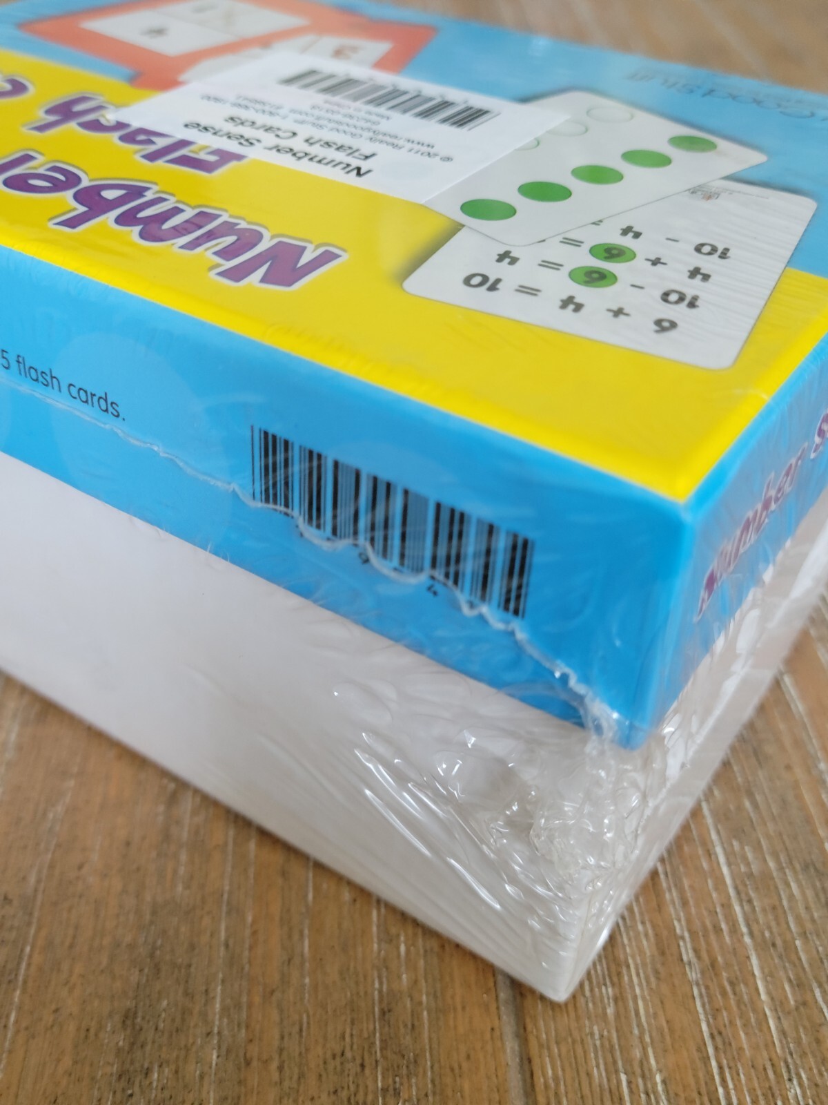 Number Sense Flash Cards Really Good Stuff Sealed Unopened Box