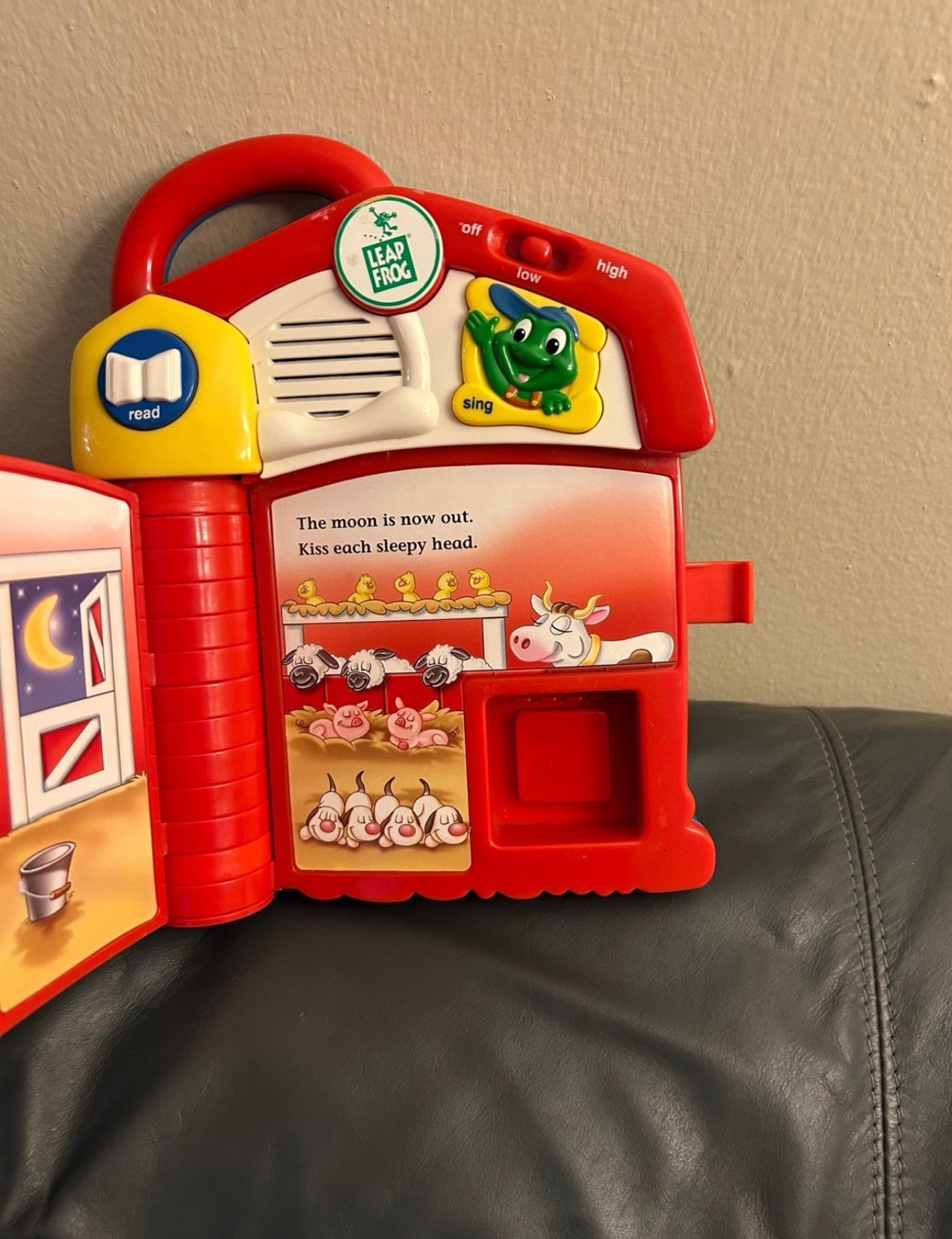 Leap Frog ~ TAD’S COUNTING FARM Interactive Electronic Talking Book ~ Complete