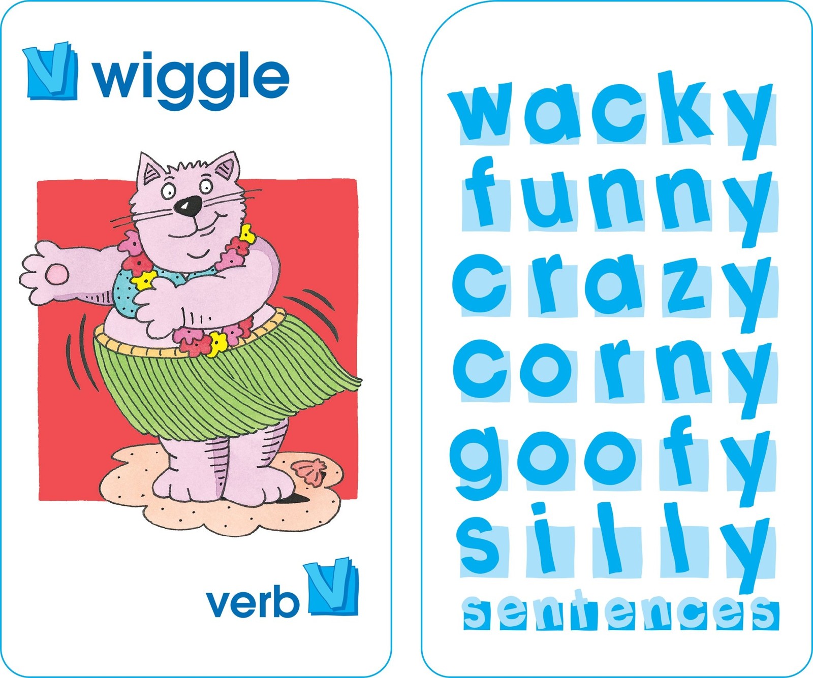 School Zone Nouns, Verbs & More Game Cards: 56 Cards, Large, multicolor