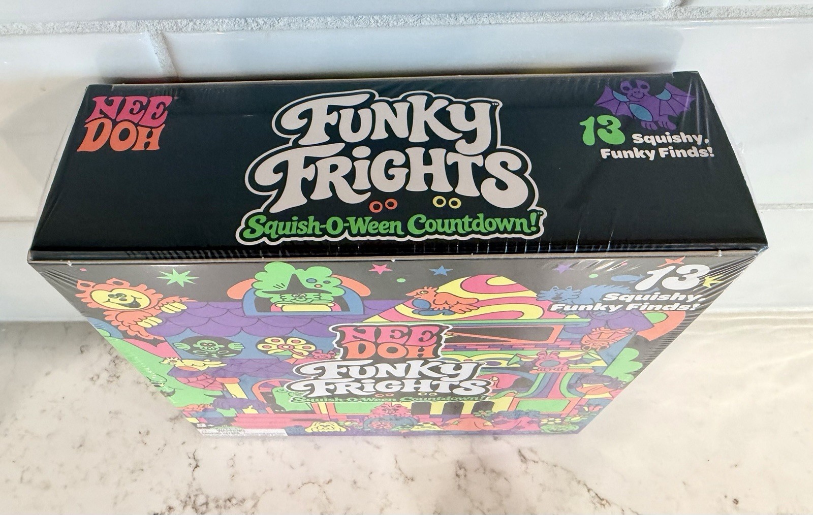 NeeDoh Funky Frights Squish-O-Ween Countdown Set 13 HALLOWEEN BRAND NEW SEALED