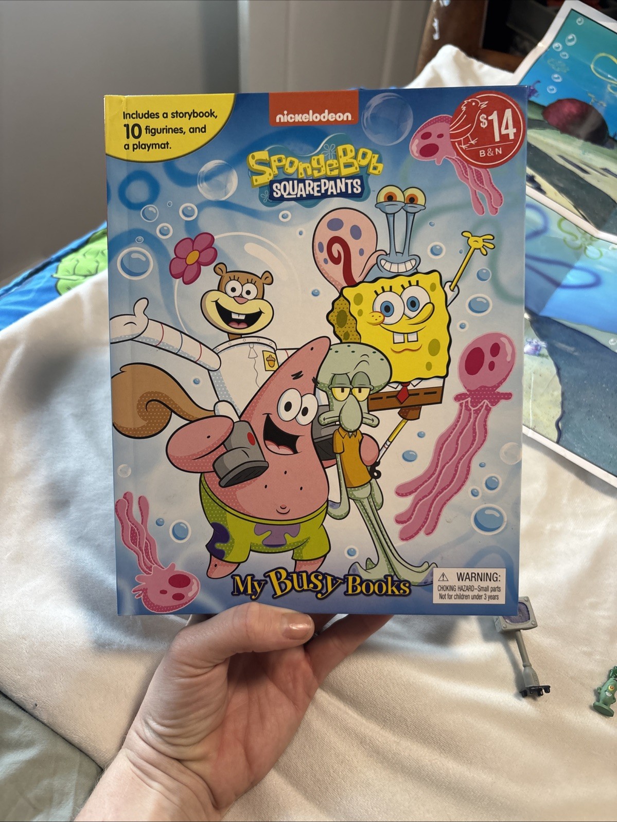 SpongeBob SquarePants My Busy Books 8 Figures & Playmat