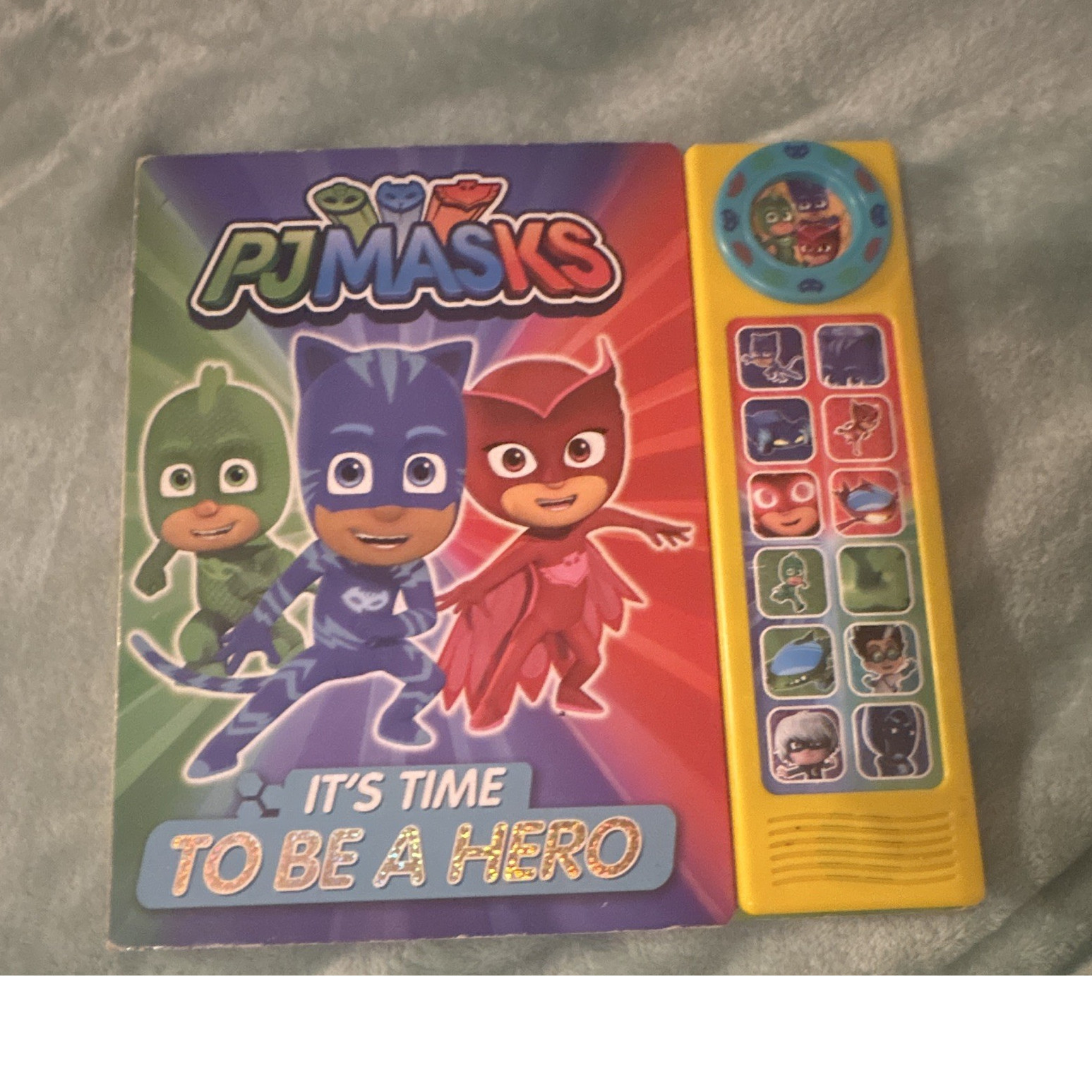 Pi Kids PJ Masks It’s Time to Be a Hero Play-a-Sound Book Sound Panel 2021