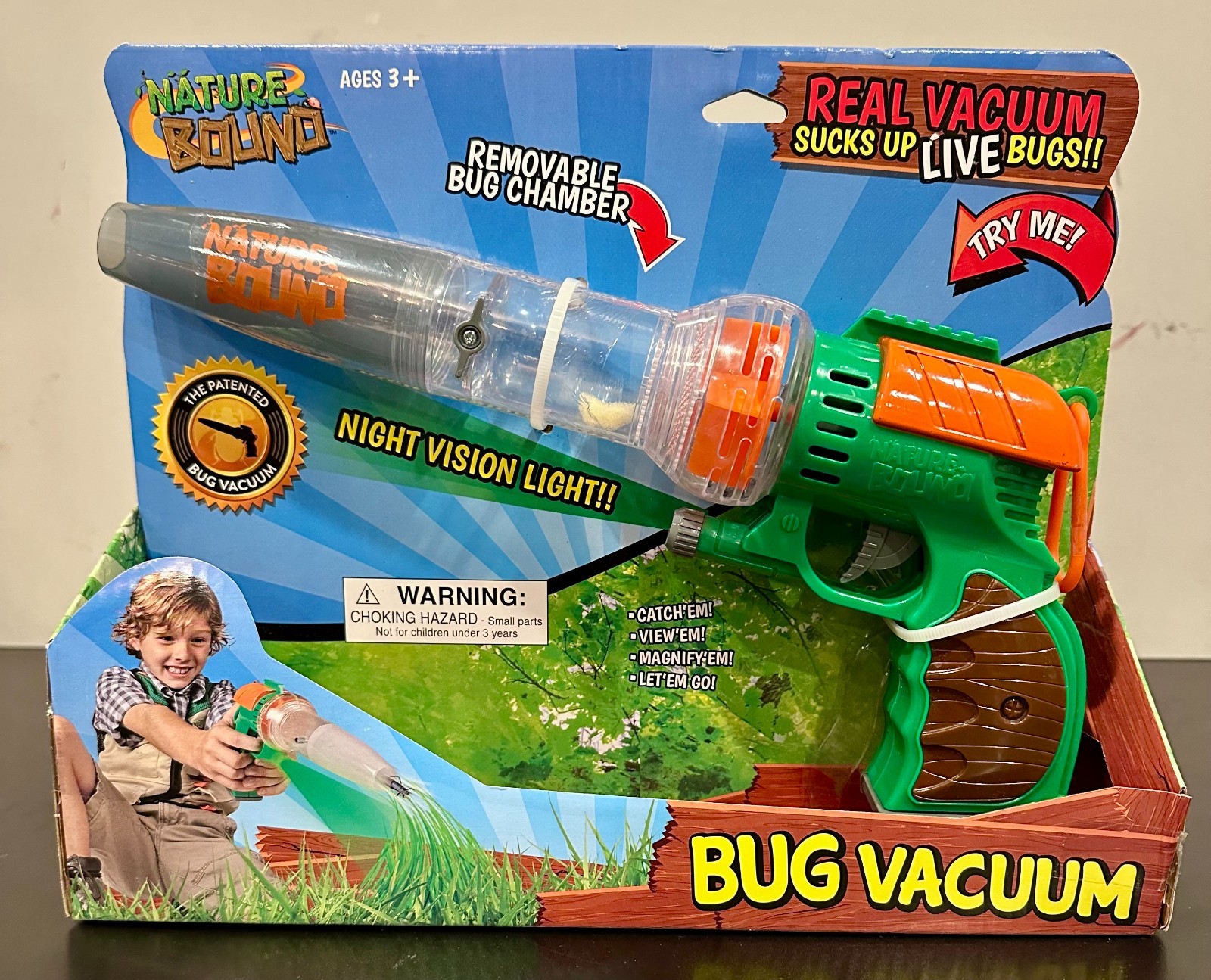 Nature Bound Bug Catcher Toy Eco-Friendly Bug Vacuum Catch & Release Home School