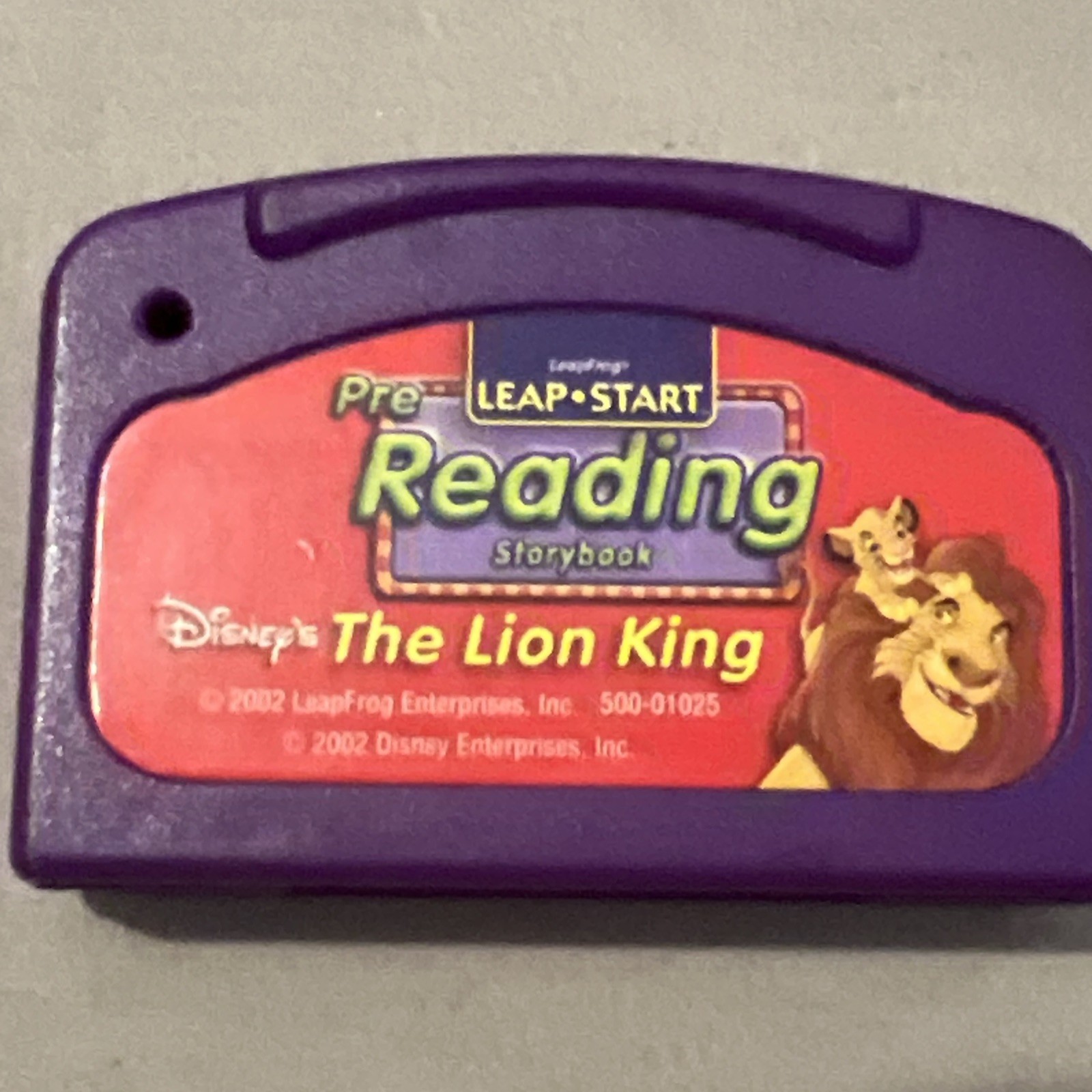 Leapfrog Leap Start Disney’s THE LION KING PRE Reading Storybook Cartridge ONLY
