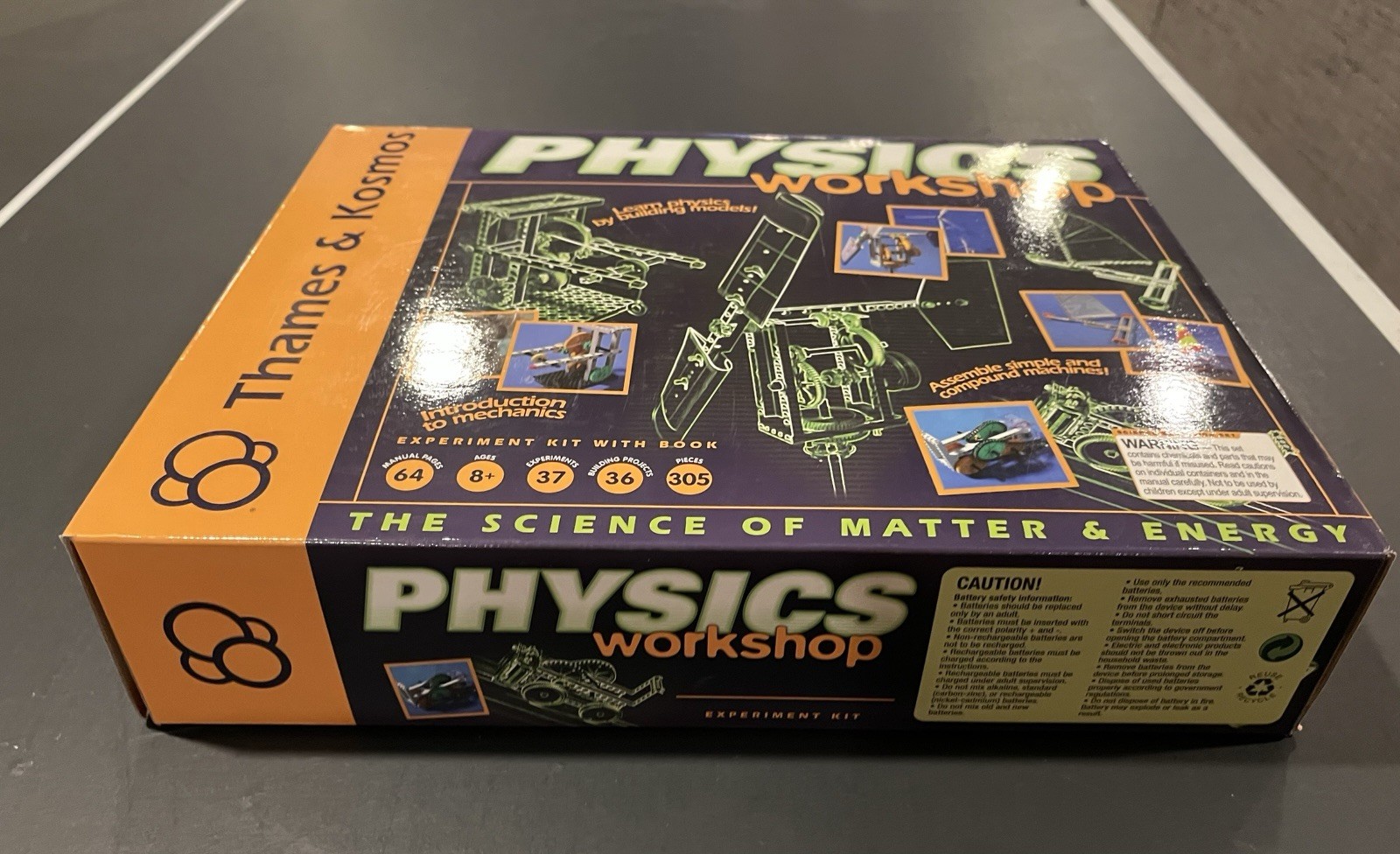 Physics Kit Science of Matter & Energy – Thames & Kosmos – BRAND NEW SEALED