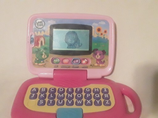 LeapFrog My Own Leaptop Pink 4 Learning Modes 26 Critter Animations (19167)