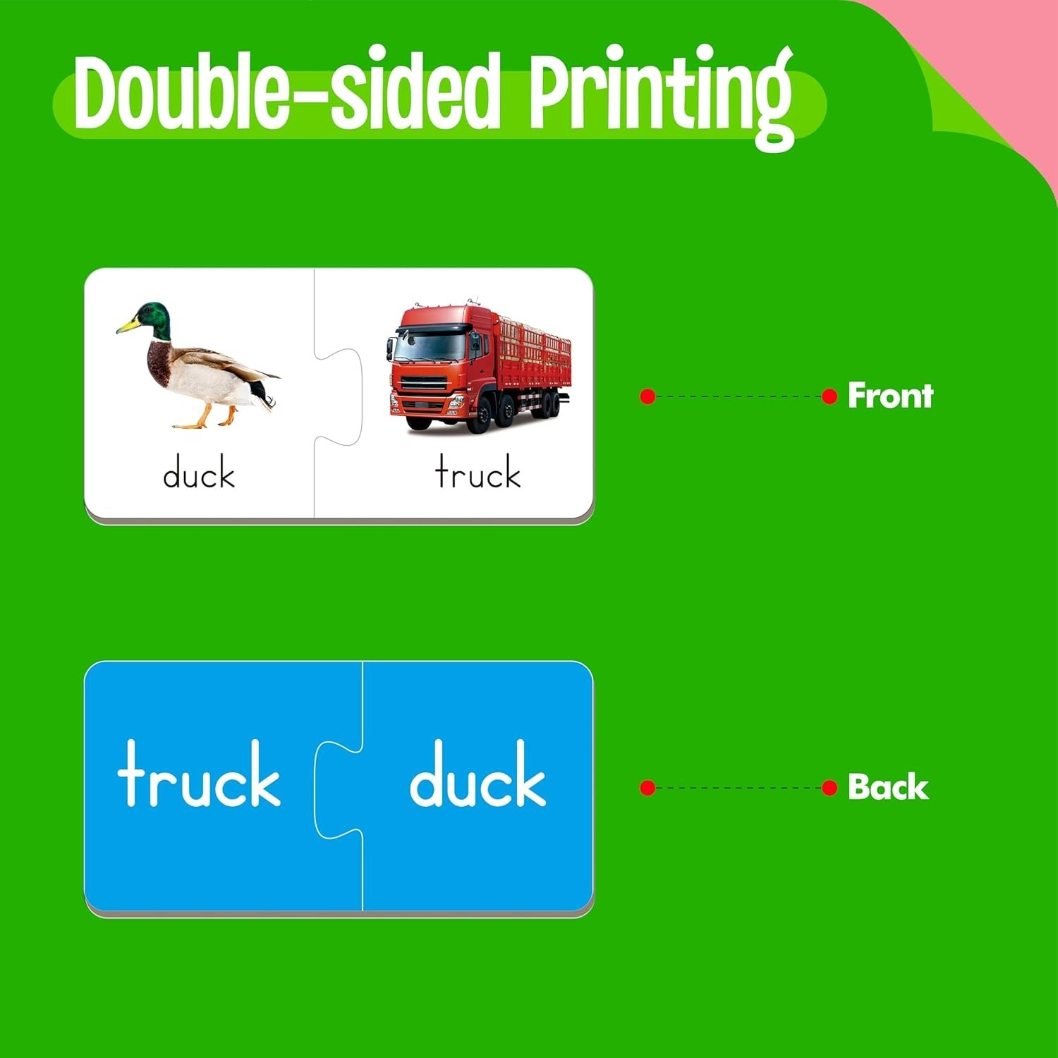 Compact Phonics Matching Game: 26 Rhyming Puzzles for Early Learning Adventures