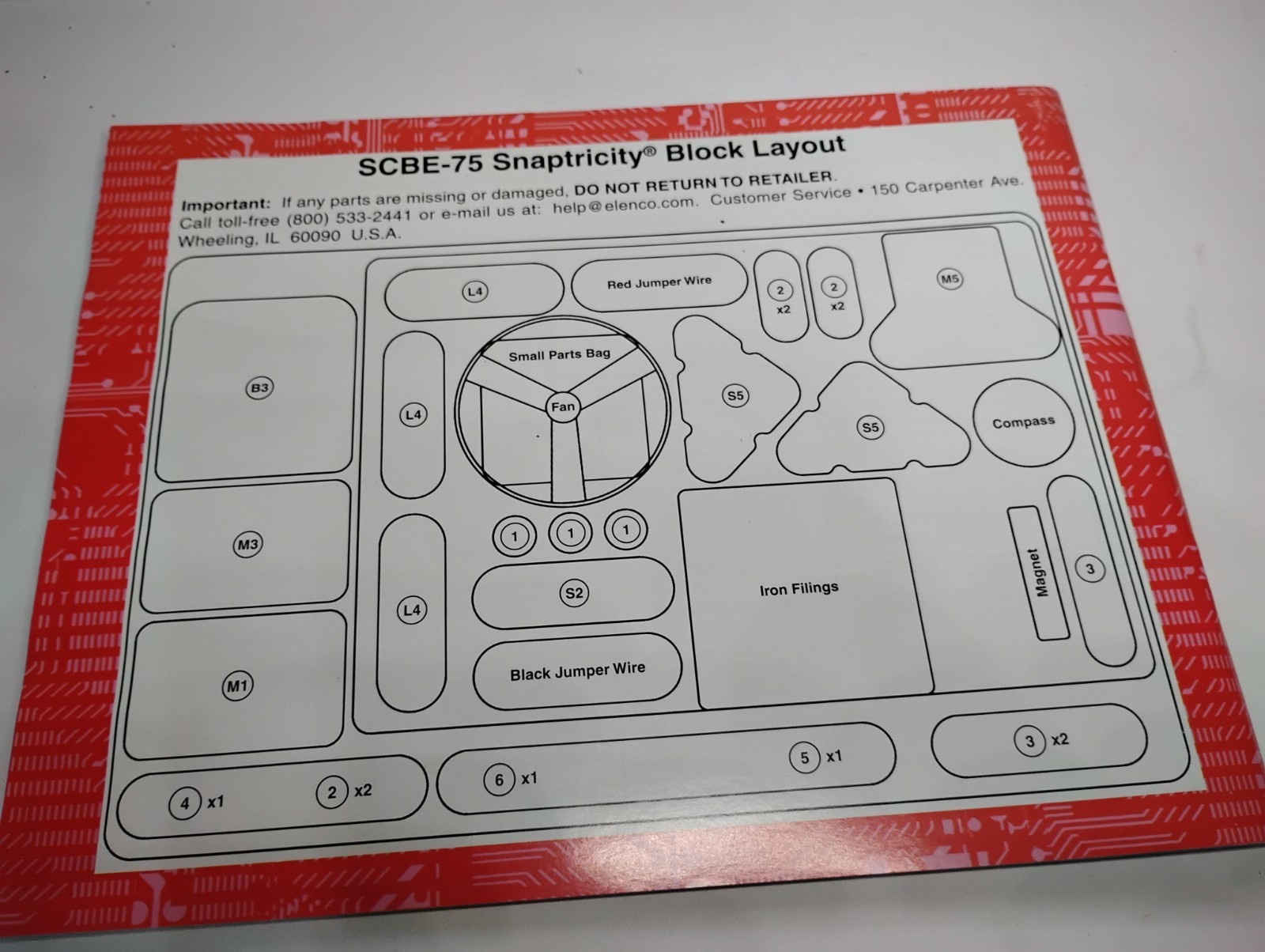 Snap Circuits by Elenco Snaptricity projects 1-78 instruction Manual