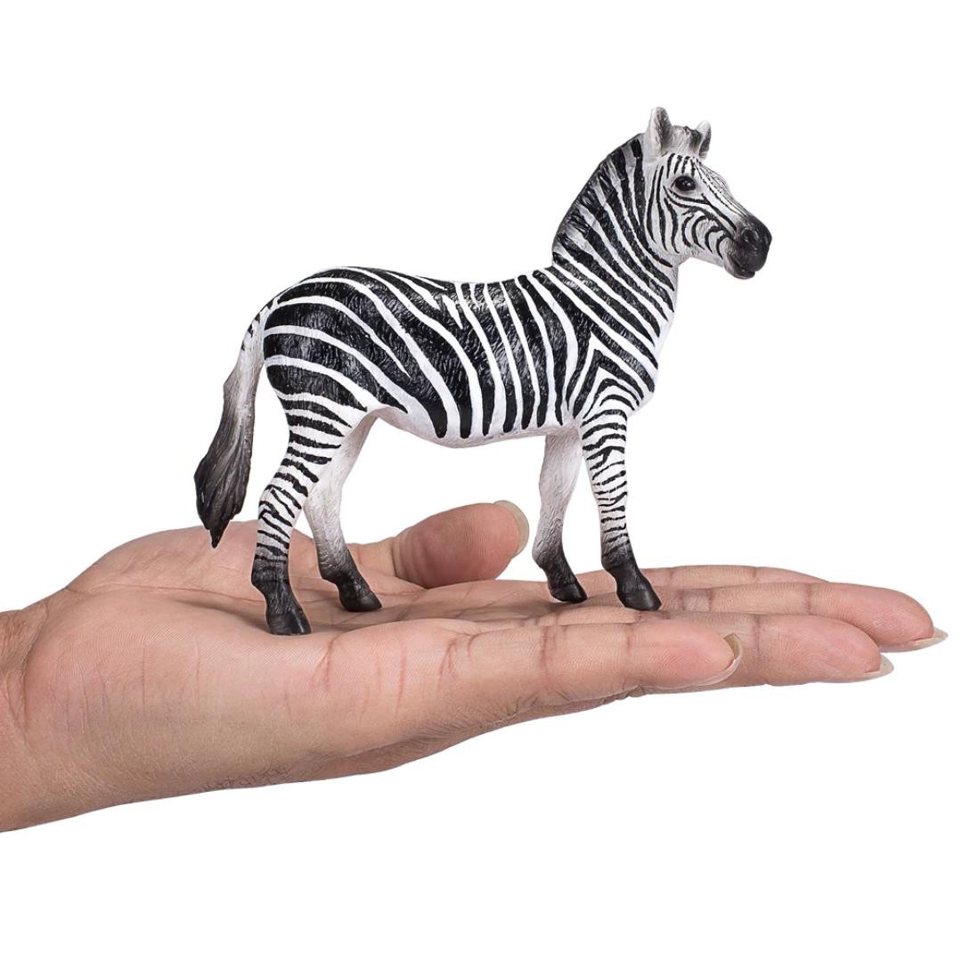 Mojo Zebra Mare Figurine Collectible Wild Animal Toy Figure Model 387393 NEW