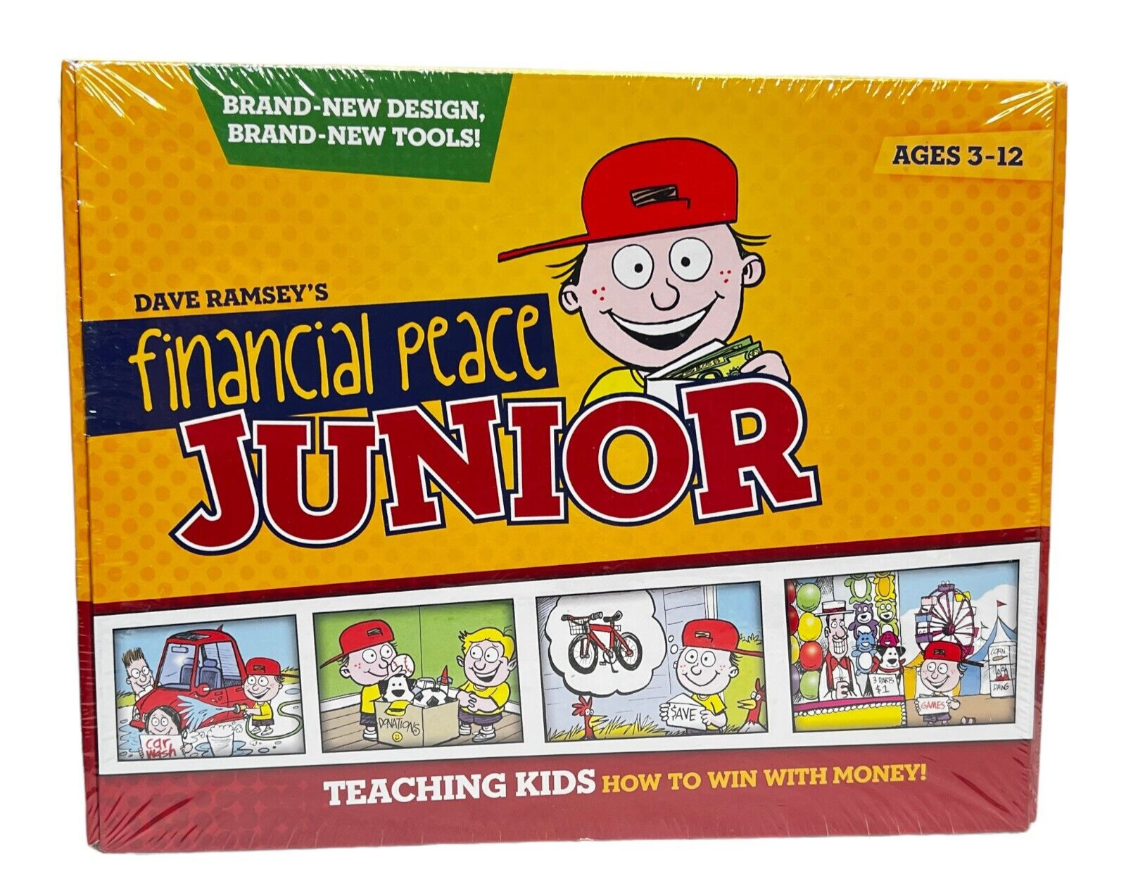Dave Ramsey Financial Peace JR 3-12 Game Youth Teaching Kids Money New Sealed
