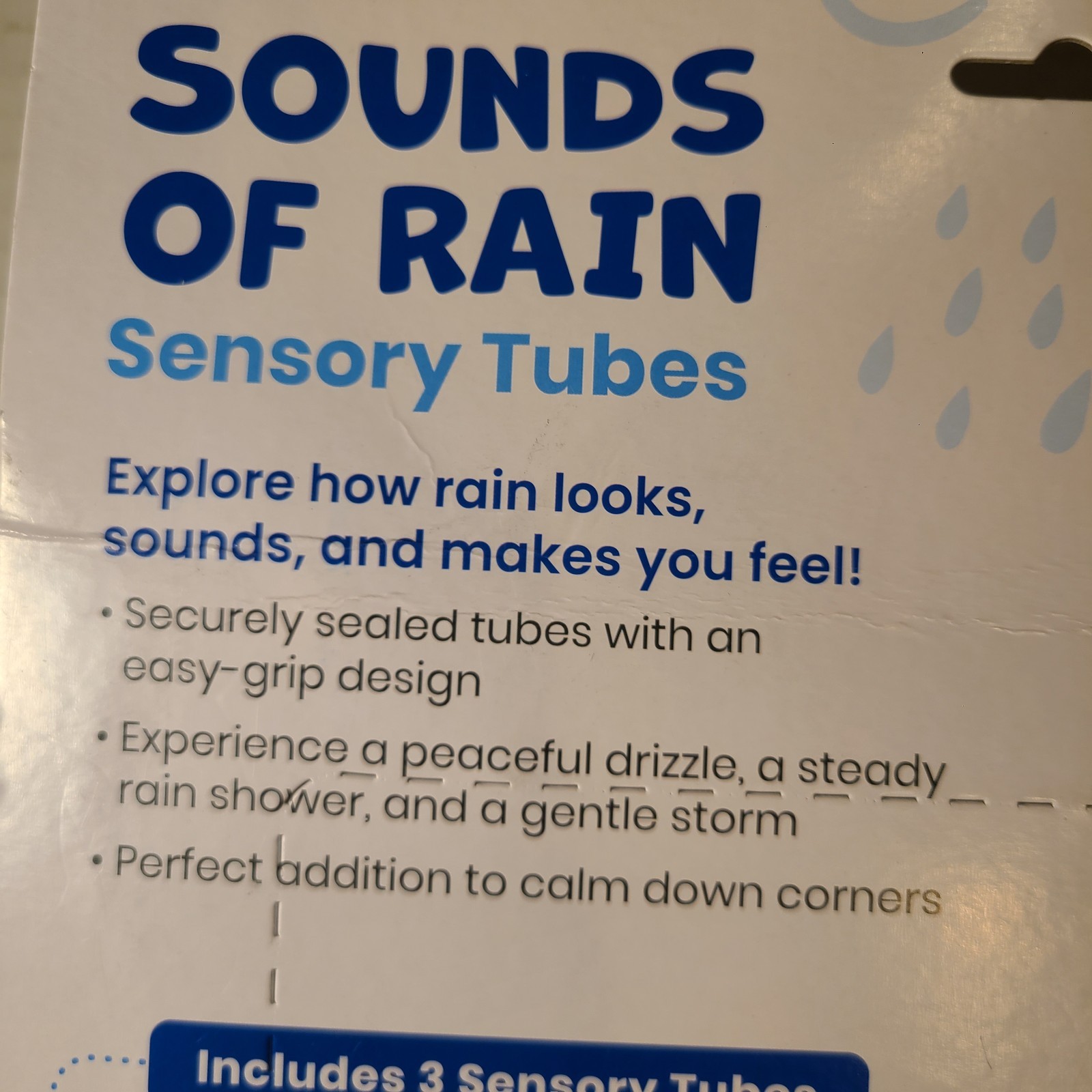 Learning Resources Hand 2 Mind Sounds Of Rain Sensory Tubes Calming Stim Toy Set