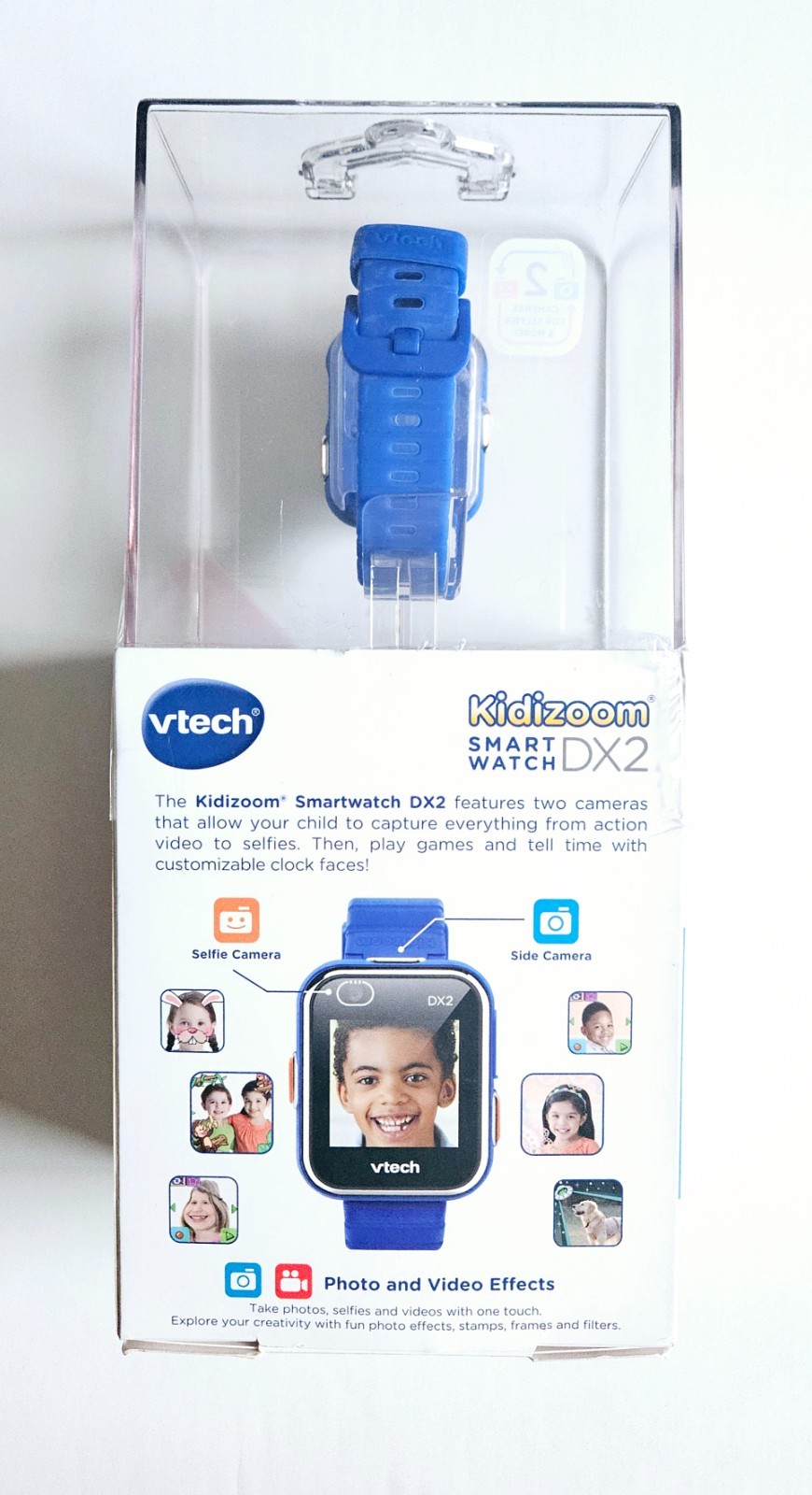 VTech 80-193800 Kidizoom Smartwatch DX2 Smart Watch – Blue