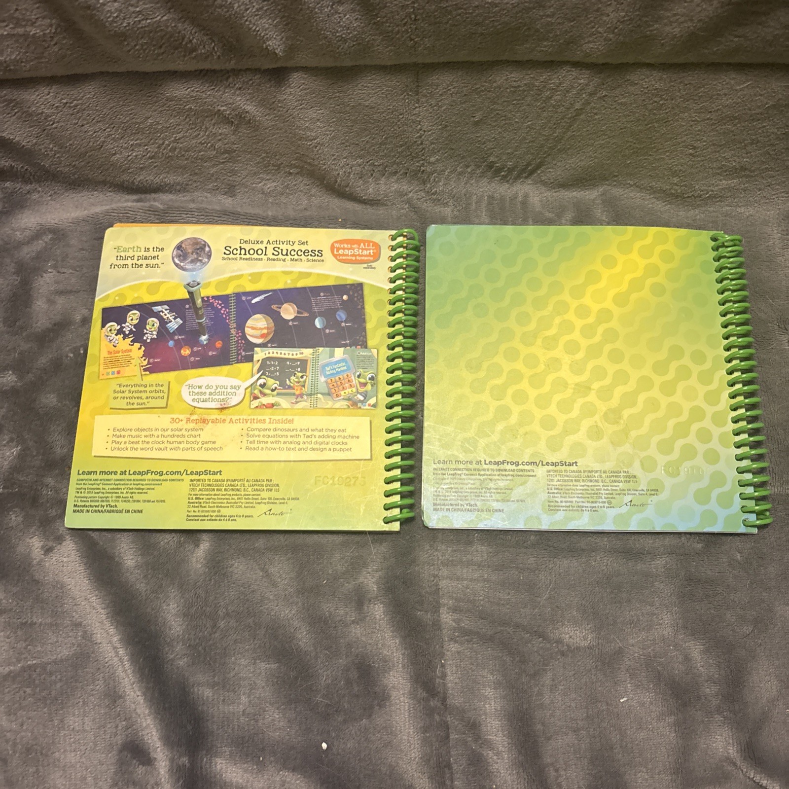 Lot Of 23 Leap Frog Leap Start Spiral Learning Books Learn to Read 🔥🔥🔥