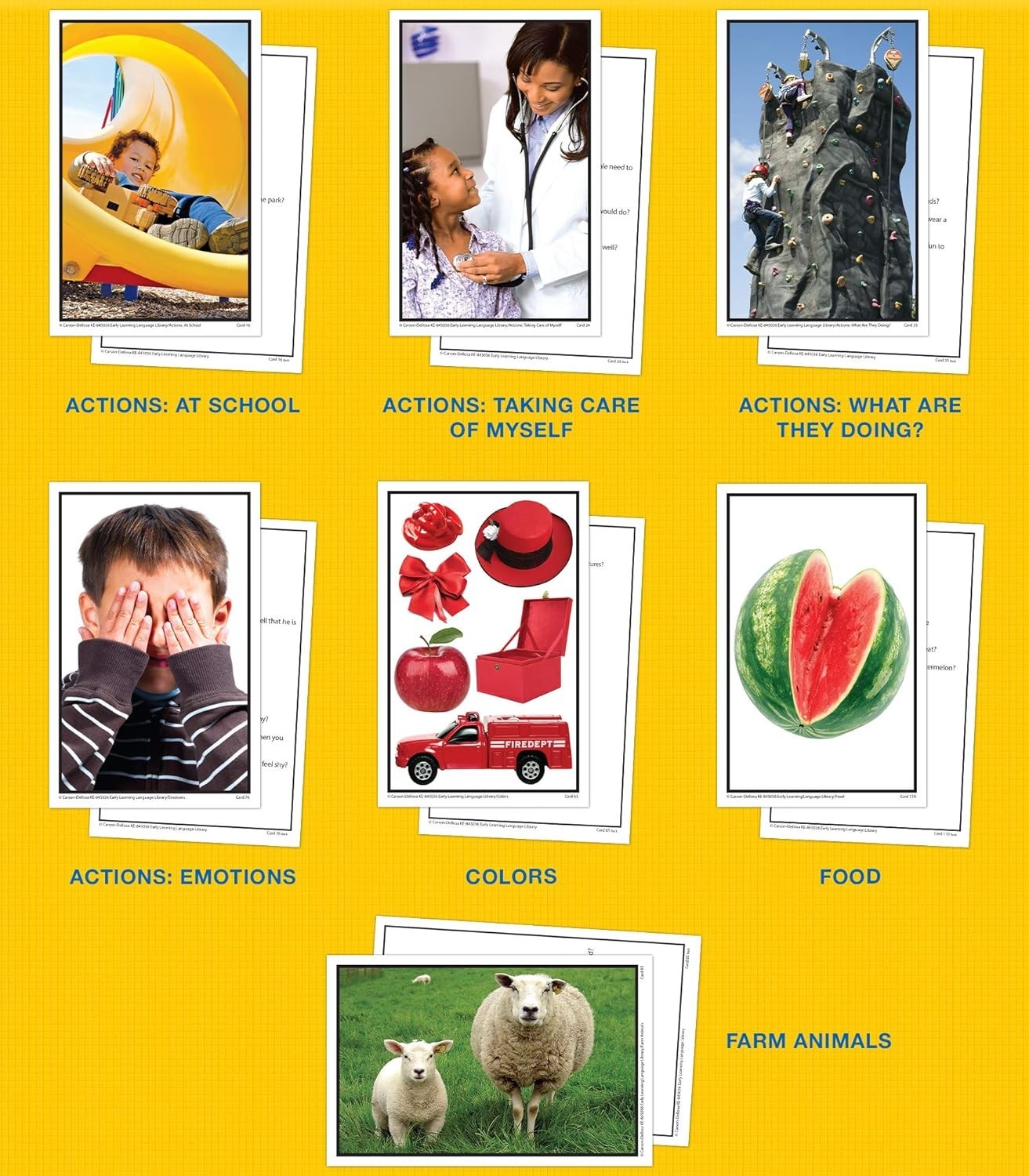 Complete Toddler Vocabulary Set: 160 Flash Cards with Resource Guide for Ages 3+