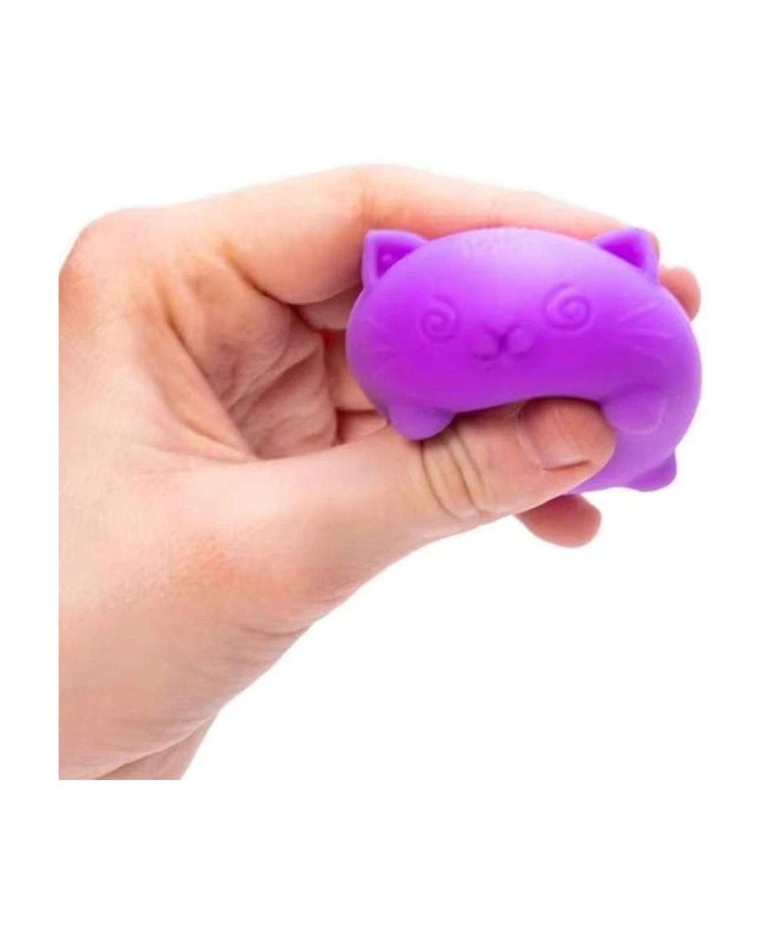 Needoh Teenie Cool Cats 4-Pack Kittens Squishy Fidget Stress Toy