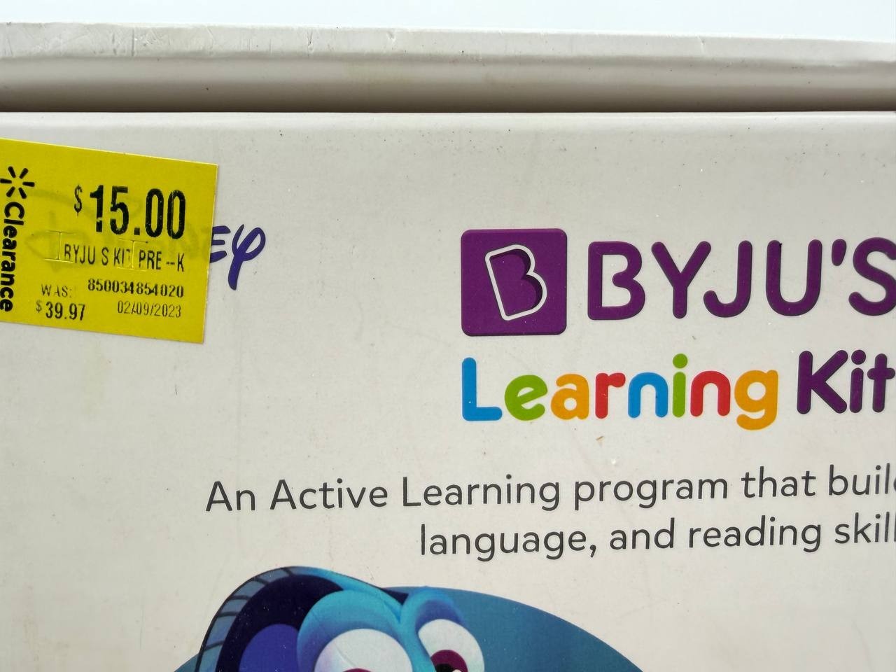 BYJU’S Disney Learning Kit Pre-K Osmo Educational Set New 2lb